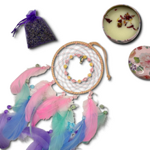 Įkelti vaizdą į galerijos rodinį, Sapnų gaudyklės ir kvapnios žvakės rinkinys 25% nuolaida! + DOVANA